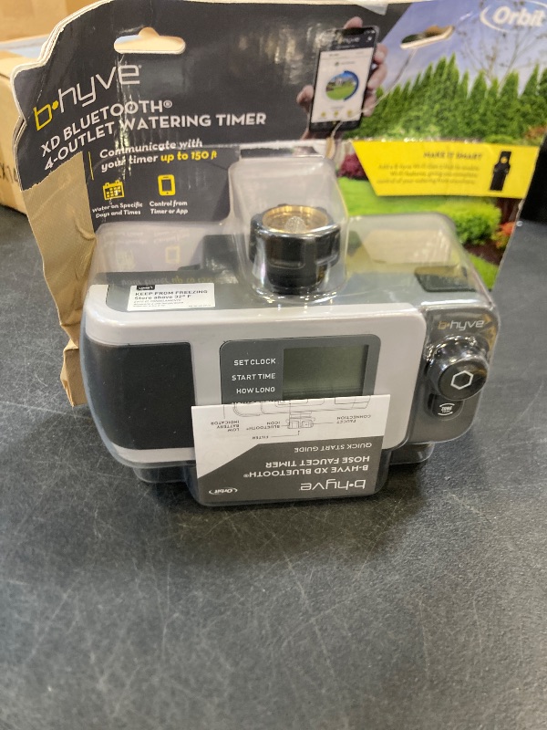 Photo 1 of Orbit 24634 B-hyve XD 4-Port Smart Hose Watering Timer
