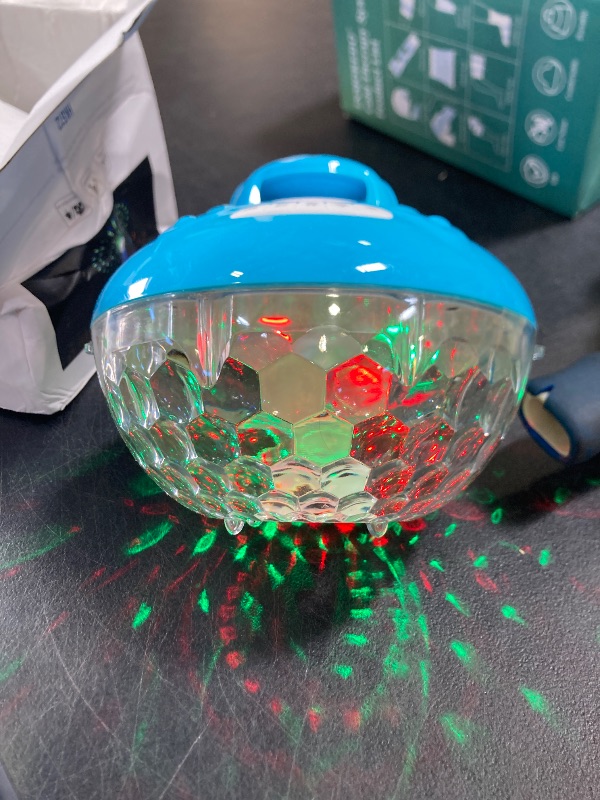 Photo 1 of Blufree Bluetooth Pool Speaker w/Colorful Pool Fountain Light, 3 in 1 Floating Pool Speaker Loud Sound, IP68 Waterproof Floating Hot Tub Speakers, Bluetooth 5.4, 24H Playtime Pool Wireless Speakers