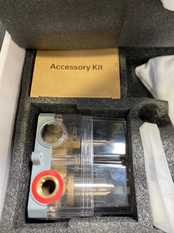 Photo 1 of KES Shower Faucet Set, Shower System with 10 Inches Rain Shower Head with Handheld Spray, Pressure Balance Shower Faucets Sets Complete Brushed Nickel (cUPC Certified Valve Included), XB6230F18-BN
