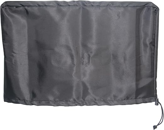 Photo 1 of Monitor Dust Cover Heavy Duty Anti-tear Full Body Protective Case Universal for 25-27" Computer LED LCD Screen Wih Adjustable Bottom Tight Rope Black -25Wx18Hx3D in
