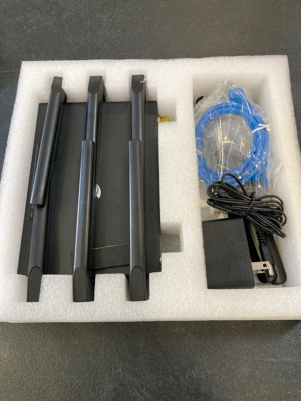 Photo 1 of Dpofirs 5G CPE 6 Router for Middle East, Asia, Africa, WiFi6 1000Mbps Gigabit Ethernet Network, 8 Antennas, Plug and Play with SIM Card Slot, Supports up to 20 Users, Black