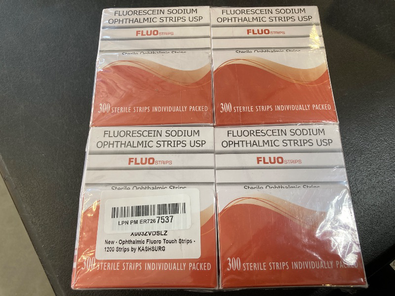Photo 1 of Ophthalmic Fluoro Touch Strips - 1200 Strips by KASHSURG