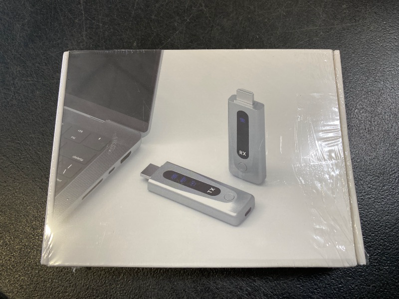 Photo 1 of 2025 Upgraded Wireless HDMI Transmitter and Receiver 328FT/100M, LED Display, 4K Decode 1080P@60Hz Ultra HD Video Output, Plug&Play 5G+2.4G for Video and Audio to Monitor from PC/Projector/TV Box