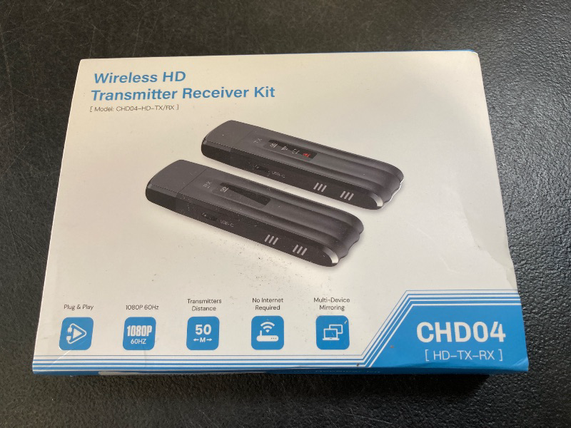 Photo 1 of 2025 New Upgraded Wireless HDMI Transmitter and Receiver