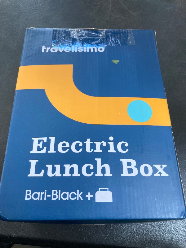 Photo 1 of TRAVELISIMO Electric Lunch Box for Adults, 80W Heated Lunch Box 1.5L Stainless Steel Portable Food Warmer, 12/24/110V Lonchera Eléctrica Portátil for Travel & Work, Loncheras para Hombres de Trabajo