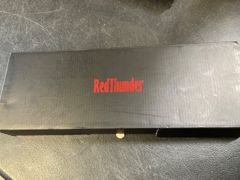 Photo 1 of RedThunder 60% Mini Gaming Keyboard and Mouse Combo, Lightweight, Ultra-Compact 61 Keys RGB Backlit,7200 DPI Honeycomb Optical Mouse, Wired Gaming Set for PC MAC PS5 Xbox Gamer(White)