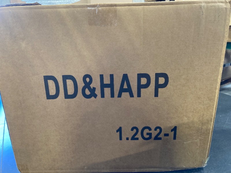 Photo 1 of DD&HAPP Glass Drink Dispensers For Parties. 1.2 Gallon Beverage Dispenser With Stand And Stainless Steel Spigot .Lemonade Dispenser With Ice Cylinder. Mason Jars, Laundry Detergent Dispenser.