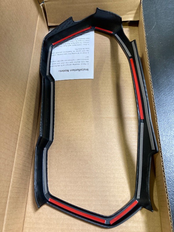 Photo 1 of Korlot Carbon Fiber Style Center Console Dashboard Cover Trim Accessories for 2023-2026 Chevrolet Colorado