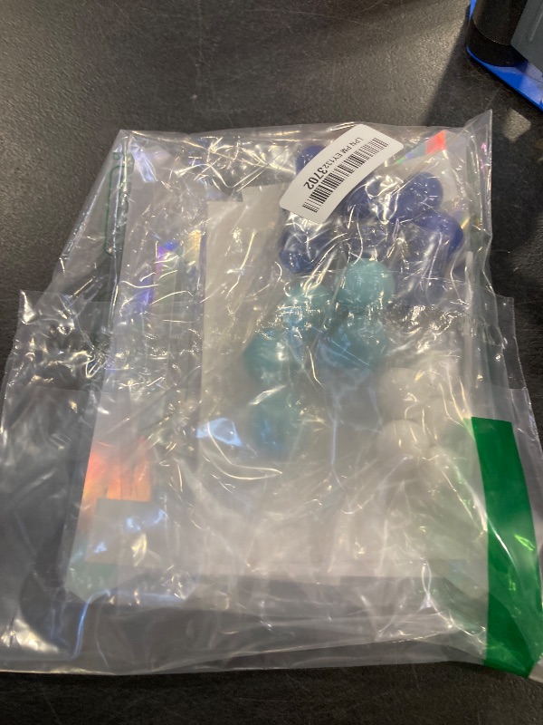 Photo 1 of 44 PCS Snowflake Cake Toppers Frozen Cake Toppers Blue Ball Cake Decoration for Wedding Decoration Supplies Christmas Winter Theme Birthday Party (snowflake)