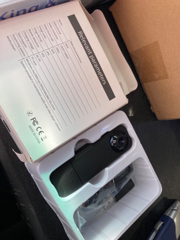 Photo 1 of Asdraw Mini Body Camera ?Upgrade? 64GB 1080P HD Body Camera Wearable Camcorder with Night Vision IR & Loop Record, 4-6 HR Battery Life for Daily Records, Cycling, Delivery/Serving Jobs