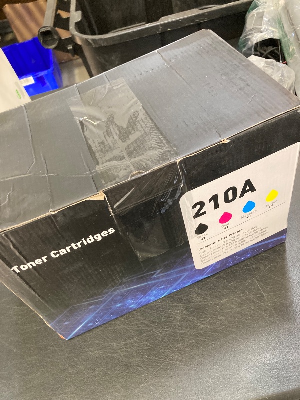Photo 1 of 210A Toner Cartridges High Yield for Color Laser Jet Pro MFP 4301fdw 210A Compatible for HP 4201dn 4201dne 4201dw 4201dwe MFP 4301dw 4301dwe 4301fdn 4301fdne 4301fdw 4301fdwe Printer(BK/Y/M/C,4 Pack)