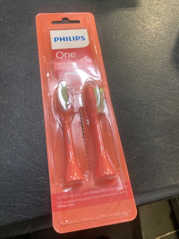 Photo 1 of Philips One by Sonicare, 2 Brush Heads, Miami Coral, BH1022/01