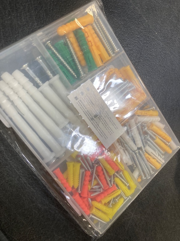 Photo 1 of Mr. Pen- Wall Anchors and Screws for Drywall, 190 pcs, Assortment Kit, Dry Wall Anchors and Screws Kit, Drywall Anchors and Screws Kit, Drywall Screws and Anchors, Wall Anchors for Drywall
