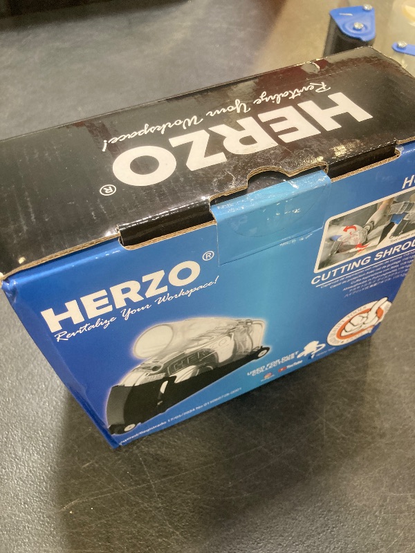 Photo 1 of HERZO Dust Shroud Dust Extraction Cutting Guard for 5 inch and 4-1/2 inch Angle Grinder