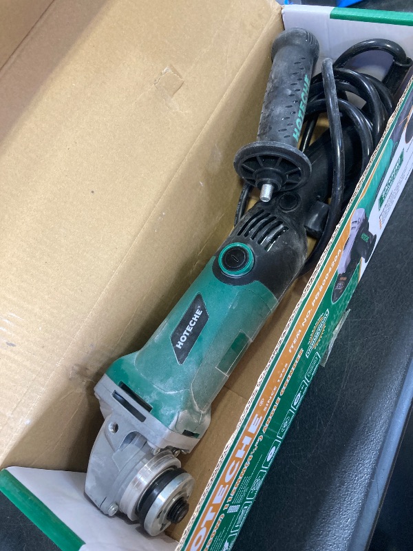 Photo 1 of Hoteche 4-1/2" Electric Variable Speed Angle Grinder Trigger Grip Long Handle 950w