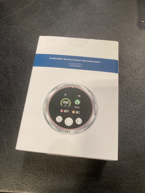 Photo 1 of 4-in-1 Carbon Monoxide Detectors & Natural Gas Leak Detector, Portable Carbon Monoxide Detectors Plug in & Battery Backup - Hotel and Travel Safety, RV, Home