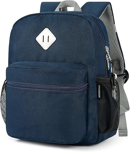 Photo 1 of STEAMEDBUN Toddler Backpack for Boys 2-4, Kindergarten Backpack for Boys, Preschool Backpack, Mini, Dark-blue
