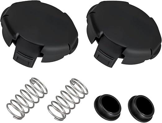 Photo 1 of Speed Feed 400 Trimmer Head Cap and Spring Kit for Echo, Trimmer Replacement Spool Cap Covers Compatible with Echo SRM-225, SRM-230, PAS-225 Trimmer Heads, Echo Weed Eater Parts X472000070, 2 Pack
