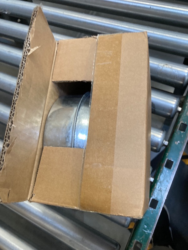 Photo 1 of PATIKIL 6 Inch to 5 Inch Duct Reducer, Galvanized Steel Round Air Duct Reducer Crimped Pipe Increaser Adapter Connector Fitting Coupling for HVAC, Ventilation Systems