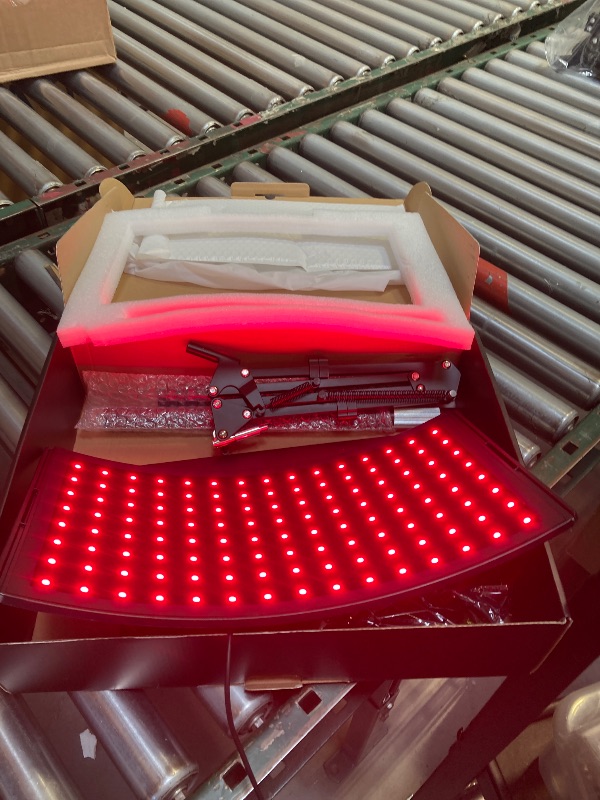 Photo 1 of Red Light Therapy for Face and Body, Red Infrared Light Therapy Lamp with Stand Led 660nm Red Light-Therapy& 850nm Infrared Light Device for Body