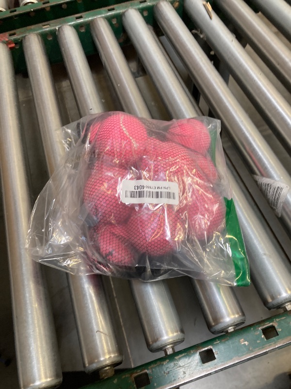 Photo 1 of Magicorange Tennis Balls, 12 Pack Advanced Training Tennis Balls Practice Balls, Come with Mesh Bag for Easy Transport, Good for Beginner Training Ball(Pink)