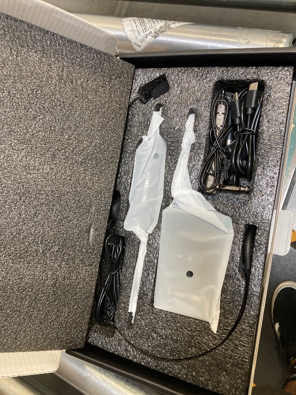 Photo 1 of Phenyx Pro Single Digital Wireless Microphone System, w/Mini Receiver, Bodypack Transmitter,15 Channels in 900MHz UHF Band, Headset/Lapel Microphone for Karaoke, Singer, Church, Wedding (PDP-1-1B)
