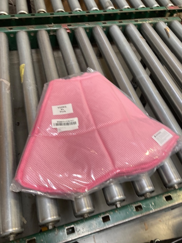 Photo 1 of SUNFURA Dog Cones for Large Dogs, Soft Pet Cone Stop Licking After Surgery, Adjustable Pet E-Collar Alternative for Wound Healing, Pink X-Large