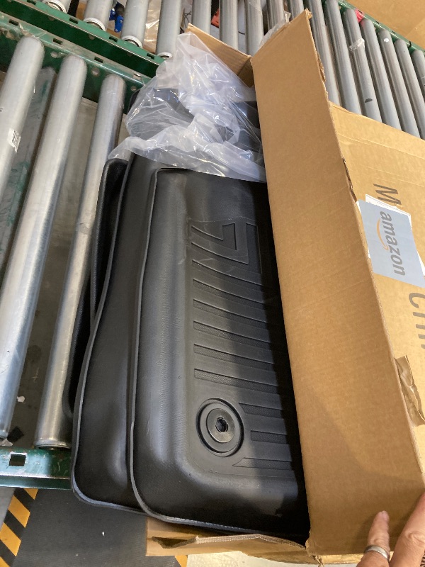 Photo 1 of  Floor Mats & Cargo Liner for 2018-2023 2024 2025 Volkswagen Atlas 2nd Row Bench Seat,1st & 2nd & 3rd Row with Trunk mat Full Set,TPE All Weather Rubber Car Mats 