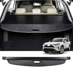 Photo 1 of Retractable Cargo Cover Compatible with Nissan Murano 2025 2026 Shield Security Shade Privacy Screen Tonneau Luggage Trunk Organizers (Carbon Fiber Texture)