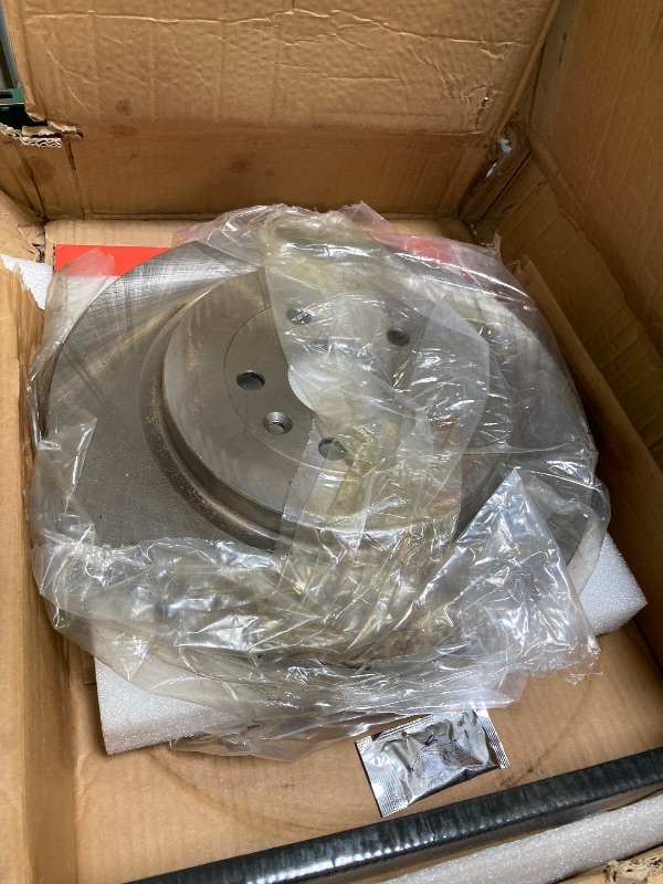 Photo 1 of A-Premium 13.58 inch (345mm) Rear Vented Disc Brake Rotors + Ceramic Pads kit Compatible with Select Lincoln and Ford Models - MKS 2013-2016, MKT, Explorer/Flex 2015-2019, 6-PC Set