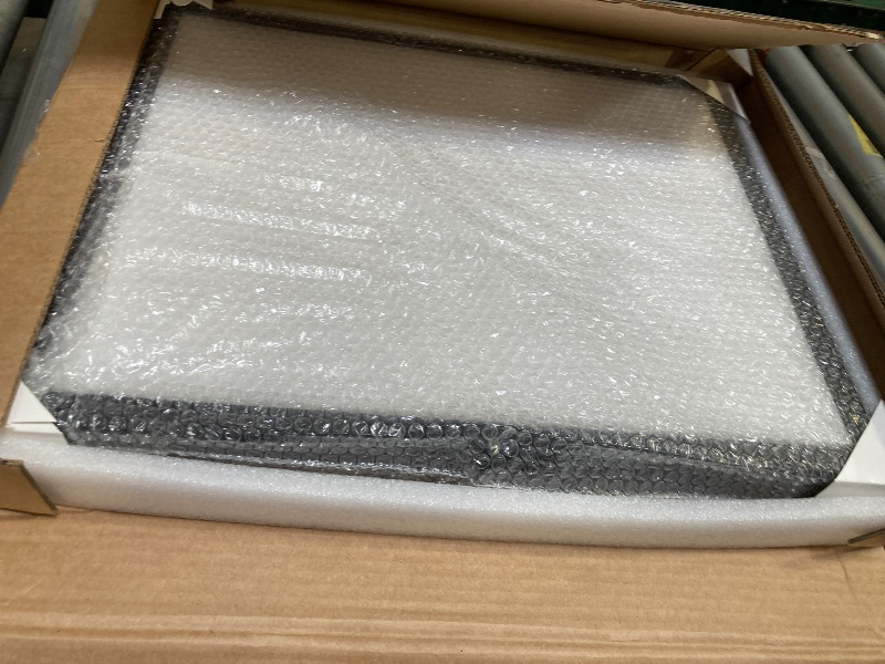 Photo 1 of 16x20 Large Shadow Box Frame, Jersey Frame Display Case with Grade A Natural Pine Wood Acrylic Front and Metal Hanger Shadowbox Frame Display Depth of 1", Black