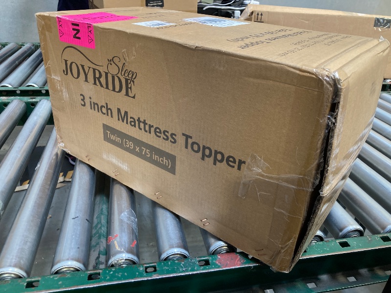 Photo 1 of 3 Inch Gel Memory Foam Mattress Topper Twin Size High Density Cooling Pad Pressure Relief Bed Topper (with Removable & Washable Bamboo Cover)