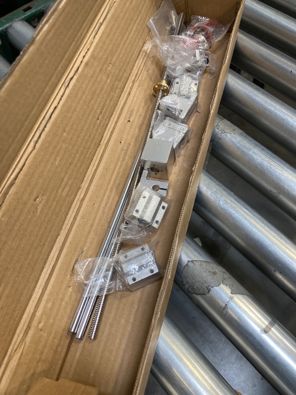 Photo 1 of [2 Pack] HGR20/HGH20 500mm/ 19.68inch Linear Sliding Rail Guide with 4 HGH20CA Linear Bearing Sliding Carriage Block for 3D Printer, CNC Machine and Routers (500mm, HGR20/HGH20)