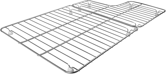 Photo 1 of K-6449-ST Stainless Steel Sink Protector Grid (26.18'' x 14.76''), for Kohler 33 Inches 5827 and 5826 Sink
