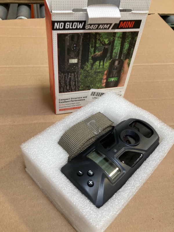 Photo 1 of OUTDOOR EXPERT 20MP Mini Trail Camera,1080P Hunting Trail Camera with No Glow 940nm Night Vision Motion Activated IP66 Waterproof,80ft Illumination Range Hunting Game Cam for Wildlife Monitoring