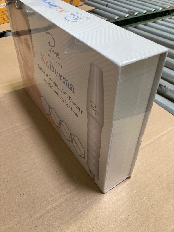 Photo 1 of Pure Daily Care NuDerma Handheld Skin Therapy Wand Machine w/Neon – Anti-Aging - Skin Tightening - Wrinkle Reducing - Dark Circles – Clarifying - Hair & Scalp Stimulator**factory sealed
