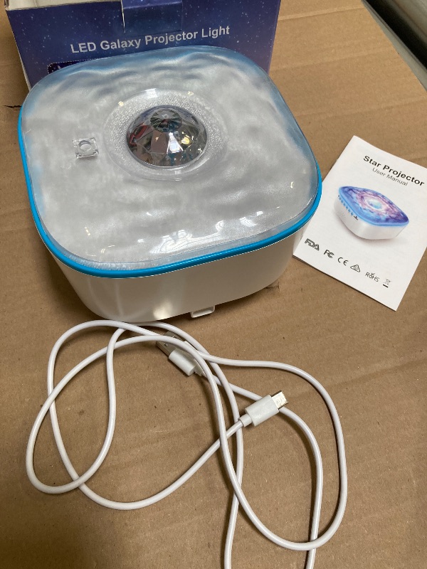 Photo 1 of JUZIHAO Star Projector Galaxy Night Light with Remote Control, Timer, Bluetooth Speaker, Led Aurora Lights Projector for Ceiling 8 Lighting for Kids Adults Bedroom/Room Decor/Gift Christmas, Birthday