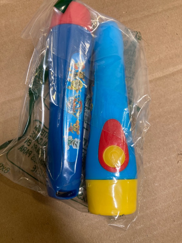 Photo 1 of Energizer PAW Patrol Flashlights (2-Pack), Paw Patrol Toys for Boys and Girls, Great Lightweight LED Flashlights for Kids (Batteries Included)