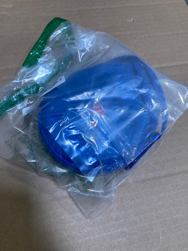 Photo 1 of Mchoi Hard Case Suitable for Aftershokz Aeropex/Aftershokz Titanium Mini/Aftershokz Air/Aftershokz Openmove/Openrun Pro, Open-Ear Wireless Bone Conduction Headphones, Blue, Case Only