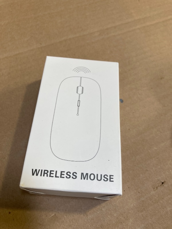 Photo 1 of Vxeei Wireless Mouse for Laptop, Bluetooth Mouse for MacBook Pro/Air/Mac/iPad/Chromebook/Computer -Rechargeale Dual Mode(USB 2.4Ghz + Bluetooth 5.2) Silent Cordless Mice with USB C Adapter,Silver
