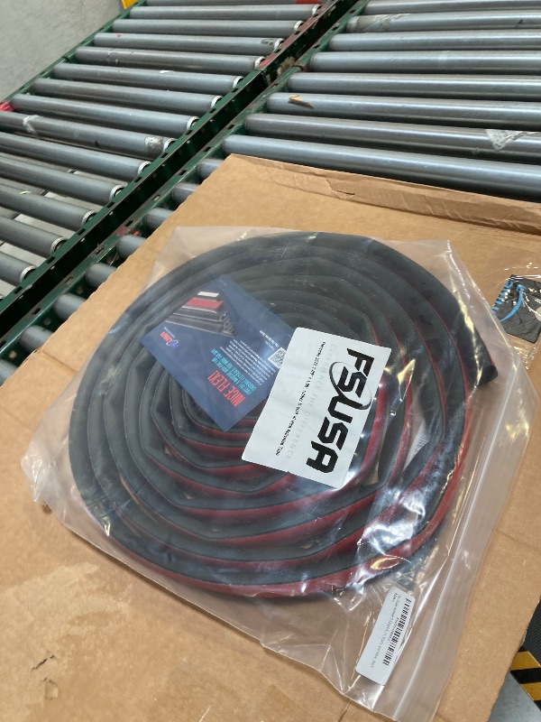 Photo 1 of  Rubber D Shape Door Seal Strip 1" RV Slide Out Seal Self Adhesive EPDM Rubber Heavy Duty Automotive Weather Stripping for Fill Gaps Apply to Car Truck RV Boat Home Application (35 Feet) 
