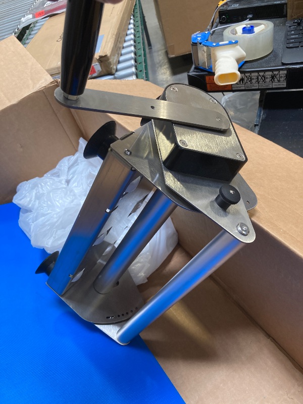 Photo 1 of  Compact Dough Sheeter (12") with 2 Sheeter Board. Manual Dough Sheeter Machine with Adjustable Thickness Settings for Making Fudge Crust, Pizza Dough, Puff Pastry Dough 
