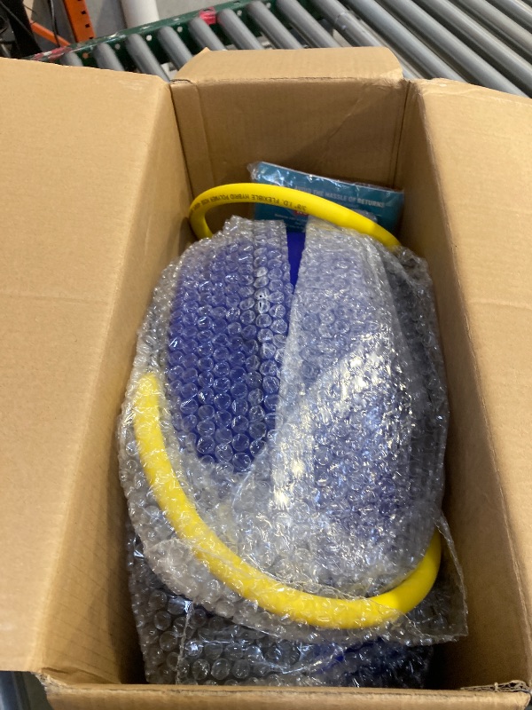 Photo 1 of  Goodyear Air Hose Reel Retractable 3/8" Inch x 65' Feet Premium Commercial Flex Hybrid Polymer Hose Max 300 Psi Heavy Duty Spring Driven Polypropylene Construction w/Lead-in Hose and PVC Handle 