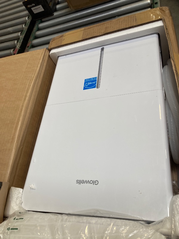Photo 1 of  4500 Sq.ft Energy Star Dehumidifier for Home Basement, Glowells 52 Pints Large Room Dehumidifier with Drain Hose & Water Tank 0.58 Gal, Dehumidifiers with Smart Humidity Control, Auto Defrost 
