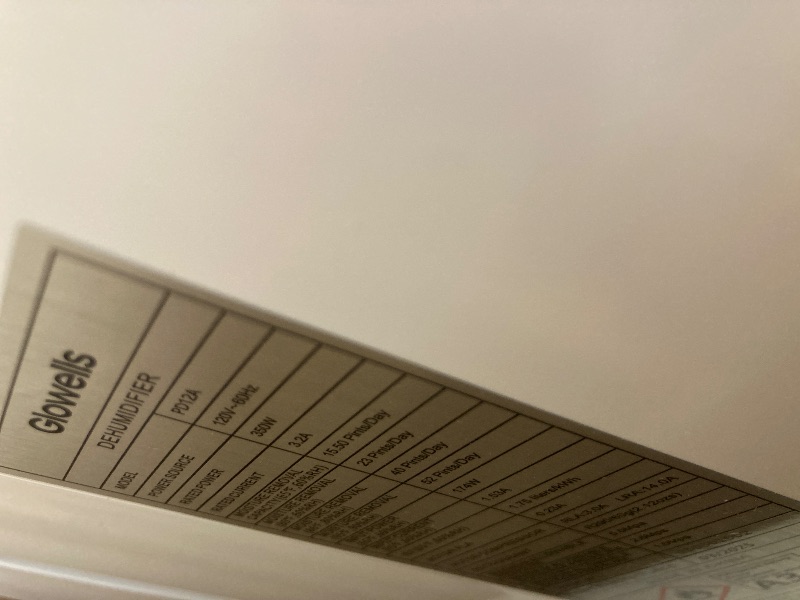 Photo 1 of  4500 Sq.ft Energy Star Dehumidifier for Home Basement, Glowells 52 Pints Large Room Dehumidifier with Drain Hose & Water Tank 0.58 Gal, Dehumidifiers with Smart Humidity Control, Auto Defrost 