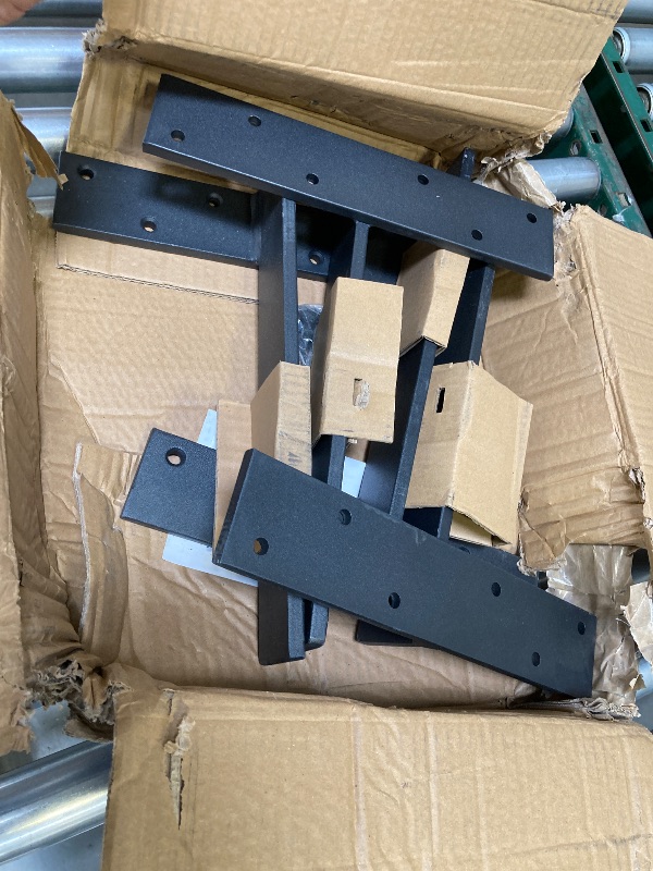 Photo 1 of  Floating Shelf Bracket 3/8" Thick Heavy Duty Shelf Brackets 4 Pack Free Hanging Countertop Support Bracket 14" Lx2.5 W Floating Wall Brackets for Cabinets, Granite, Dishwasher, Bench Seats Vanities 
