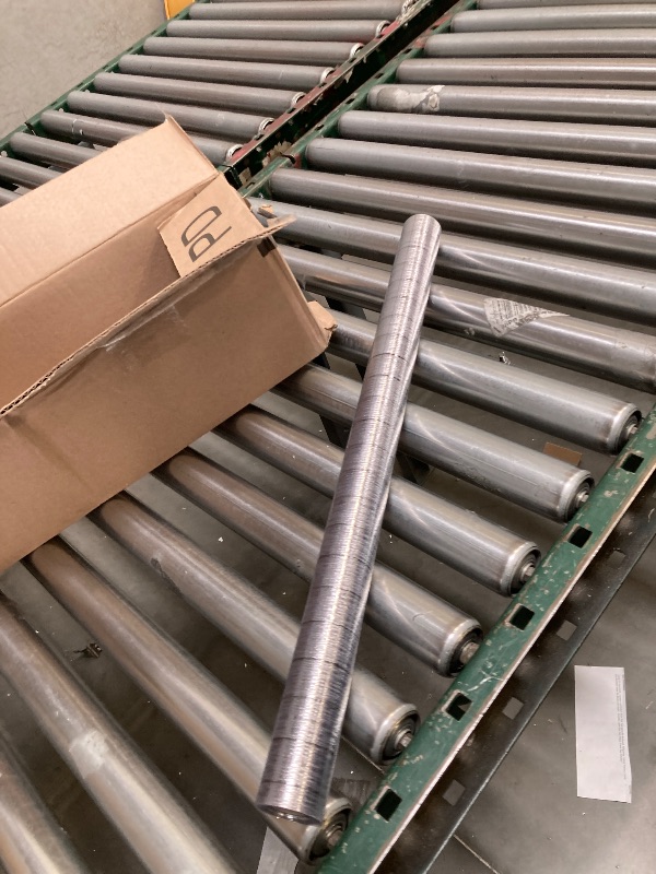 Photo 1 of rabbitgoo Window Privacy Film Frosted Glass Clings, Decorative Sun UV Blocking Static Cling Window Covering, Removable Frosting Sticker for Home, Rain Silk, 17.5 x 78.7 Inches