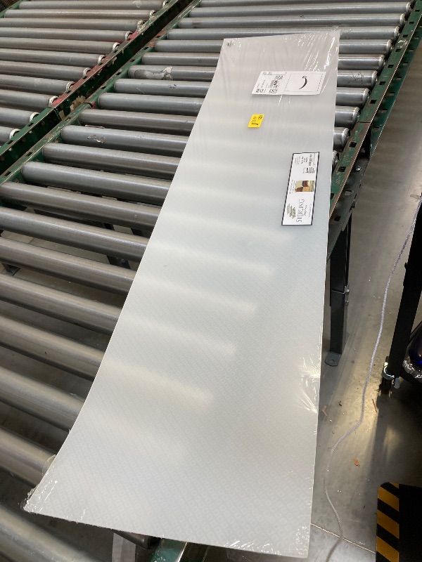 Photo 1 of  Sterling Shelf Liners for Wire Shelf System - Plastic Wire Shelving Shelf Mats - Clear, 12x48 Inch 2 PCS 