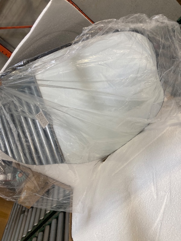 Photo 1 of  Irregular Wall Mirror, 30"x21" Black Asymmetrical Mirror, Unique Shaped Modern Cloud Mirror for Bathroom, Living Room, Bedroom, Entryway 