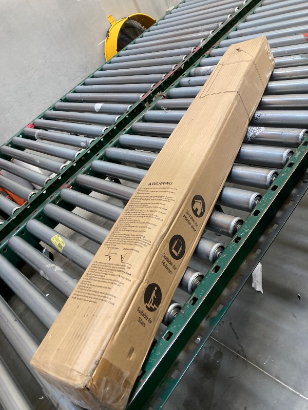 Photo 1 of  59 inch Retractable Baby Gates 42 inch Tall, Retractable Gate with Reinforced Strip Design to Prevent Crawling Through, 5 FT Retractable Dog Gate for Stairs, Doorways, Hallways, Indoor/Outdoor 